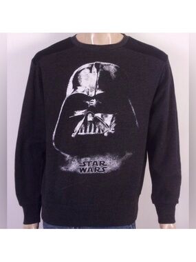 Star Wars Darth Vader Men's Split Stitch Panel Crewneck Sweatshirt